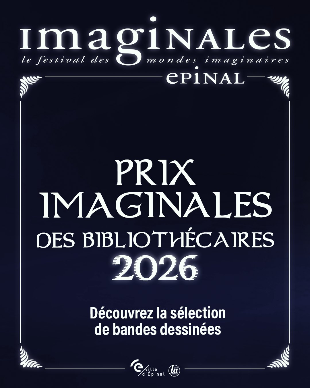 La sélection du Prix Imaginales des Bibliothécaires BD 2026.